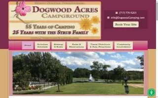 Dogwood Acres Campground website