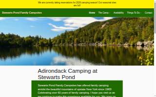 Stewarts Pond Campsites