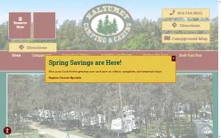 Kalyumet Campground website