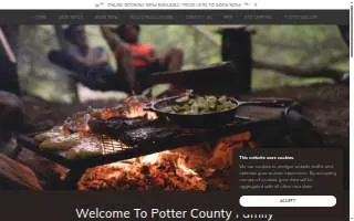 Potter County Family Cmpgrnd website