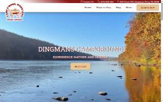 Dingmans Campground website