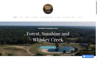 Whiskey Creek website