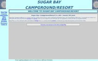 Sugar Bay Campground Resort website