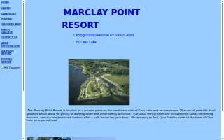 Marclay Point Resort website
