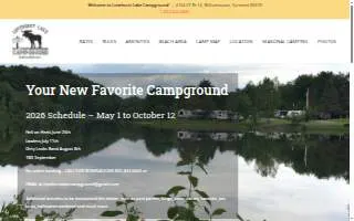 Limehurst Lake Campground website