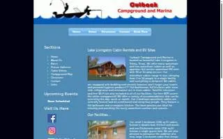 Outback Campground & Marina website