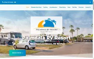 Palmdale Rv Resort website