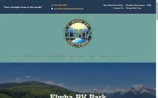 Elwha Dam Rv Park website