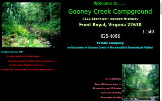 Gooney Creek Campgrounds