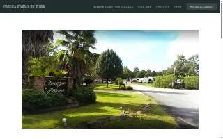 Omega Farms Rv Retreat website