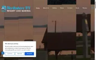 Northshore Rv Resort website