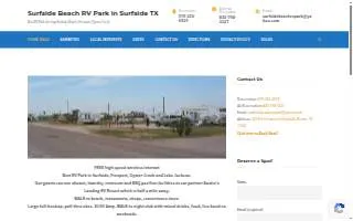 Surfside Beach Rv Park website