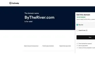 By The River Rv Park website