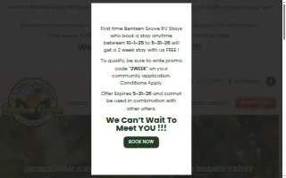 Bentsen Grove Trailer Park website