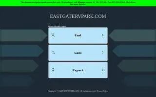 Eastgate Mobile Home & Rv Park website