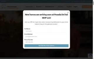 Posada Del Sol Mobile Home Pk website