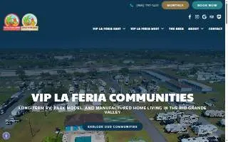 La Feria Rv Park website