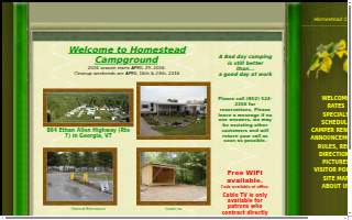 Homestead Campgrounds Inc