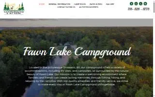 Fawn Lake Campground website