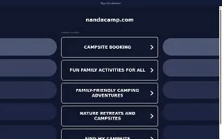 Norm & Ann's Campground website