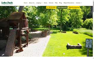 Lake Park Campground-cottages