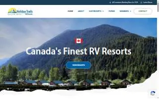 Cedars Rv Resort website