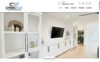 Creekside Construction Group LLC of Mt Pleasant website