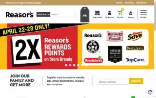 Reasor's Llc website