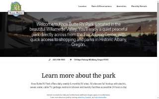 Knox Butte Rv Park Albany