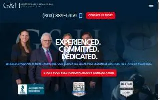 Gottesman & Hollis, P.A. of Nashua website