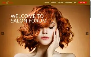 Salon Beck website
