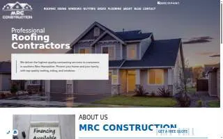 MRC Construction Corp website