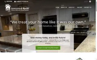 Kats Construction & Remodel website