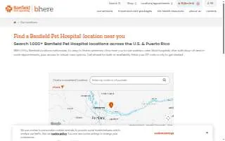 Banfield Pet Hospital of Nashua website