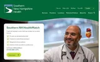 Southern New Hampshire Medical Center of Nashua website