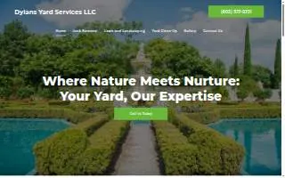 Dylan’s Yard Services LLC website