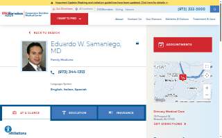 Dr. Eduardo W. Samaniego, MD - Newark Office