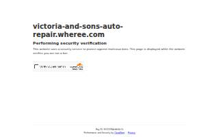 Victoria and Sons Auto Repair