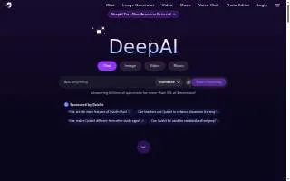 The Deep Inn website