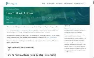 Plumbing Guys of El Paso website