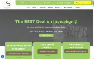 Jersey City Dental Spa website