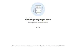 Daniel George CPA website
