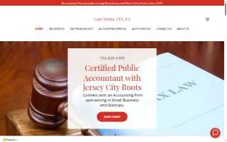 Gary Mehta, CPA, EA of Jersey City website