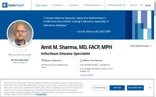 The Sharma Law Firm of Wilmington website