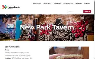 New Park Tavern website