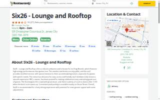 Six26 - Lounge and Rooftop