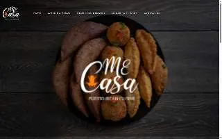 ME Casa Catering website