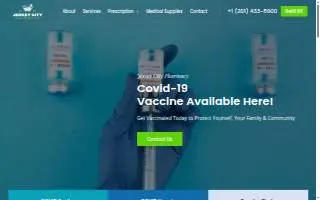 Jersey City Pharmacy website