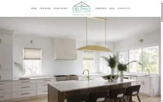 Delpino Custom Homes website