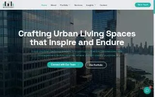Jersey Construction And Property Management website